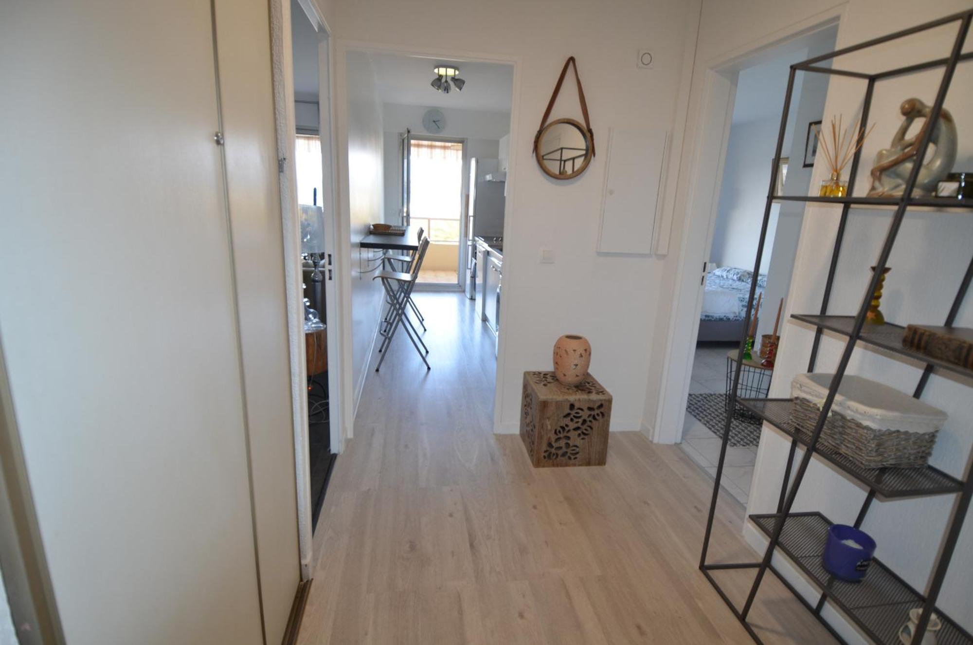 Plein Ciel - Appartement 5 Personnes Avec Piscine Sur La Corniche Fleurie A Niza Exterior foto