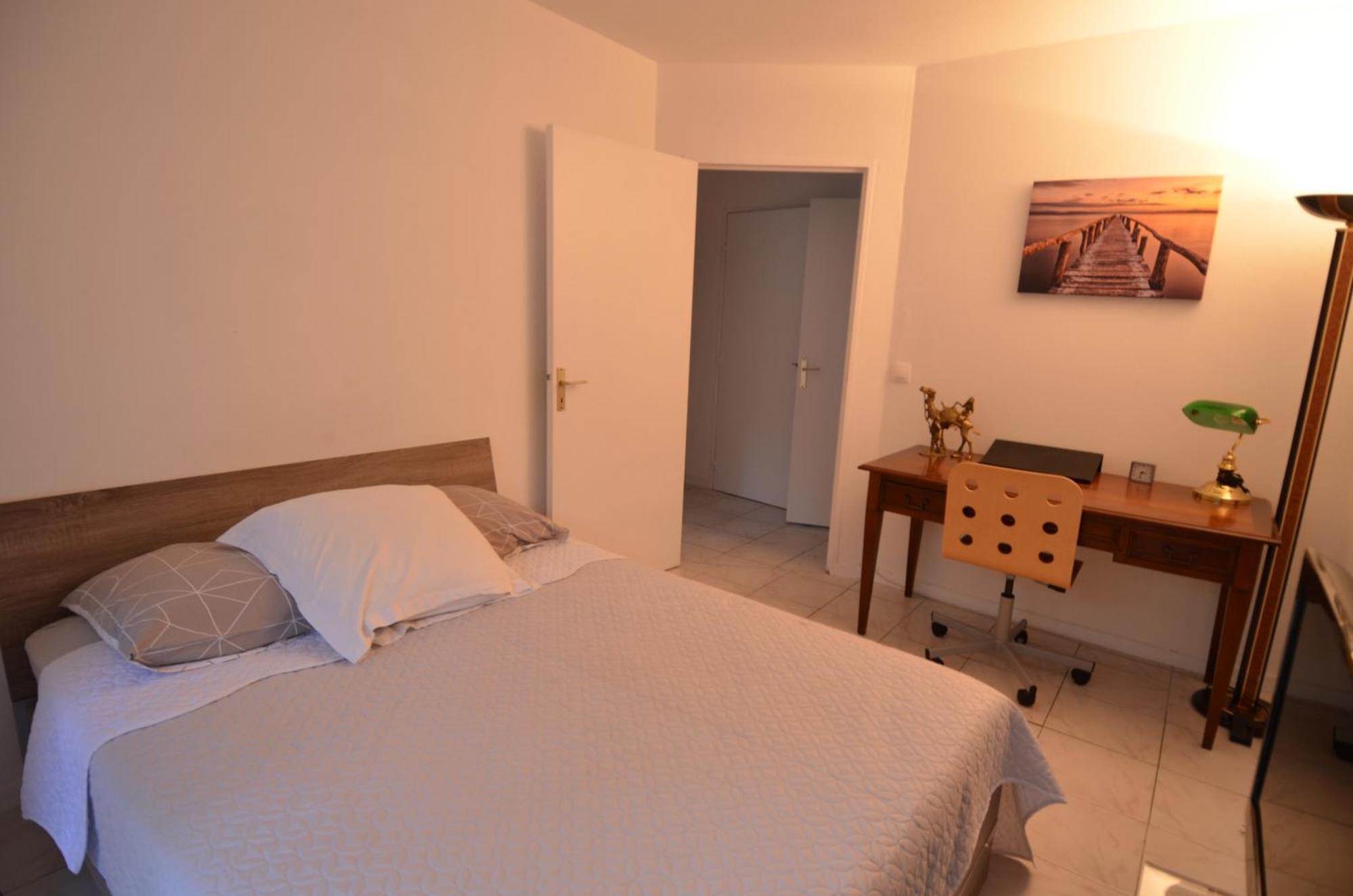 Plein Ciel - Appartement 5 Personnes Avec Piscine Sur La Corniche Fleurie A Niza Exterior foto